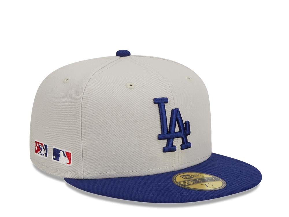 New Era Los Angeles Dodgers Farm Team Stone Throwback Two Tone Edition 59Fifty Fitted Hat