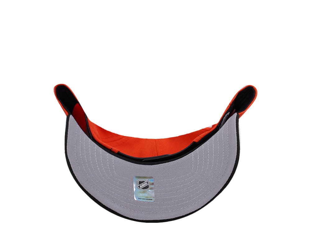New Era Anaheim Ducks 30th Anniversary Orange Two Tone Edition 9Forty A Frame Snapback Hat