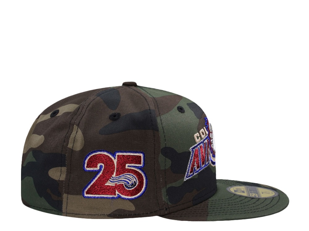 New Era Colorado Avalanche 25th Anniversary Camo Prime Edition 59Fifty Fitted Hat