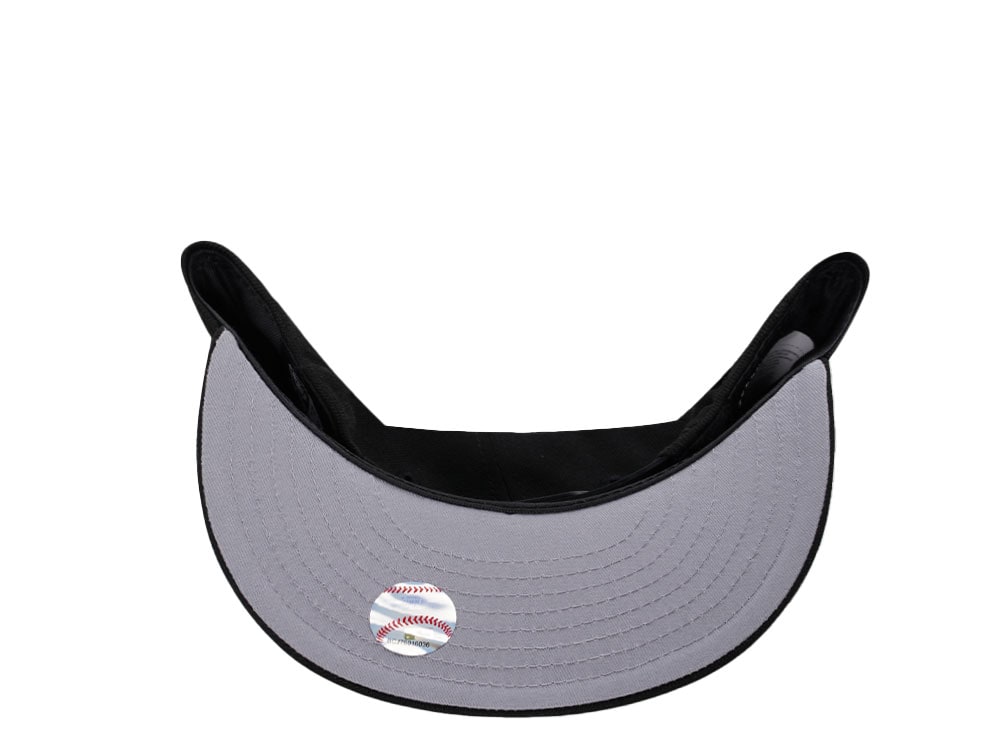 New Era Chicago White Sox Black Metallic Edition 9Fifty Snapback Hat