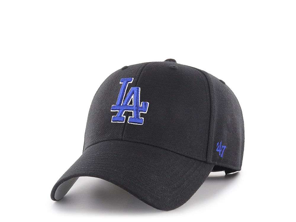 47Brand Los Angeles Dodgers Black Classic Strapback Hat