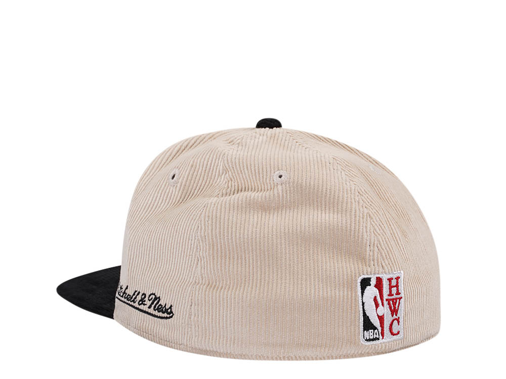 Mitchell & Ness Philadelphia 76ers All Star 2002 Two Tone Hardwood Classic Cord Edition Dynasty Fitted Hat