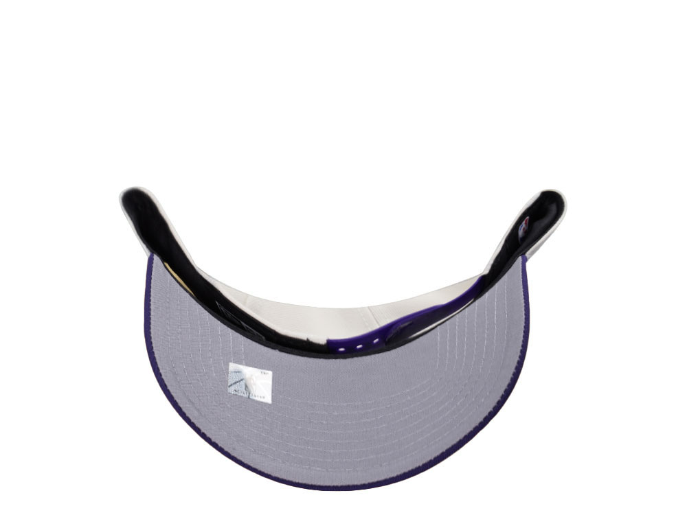 New Era Los Angeles Lakers Goat Two Tone Edition 9Forty A Frame Snapback Hat