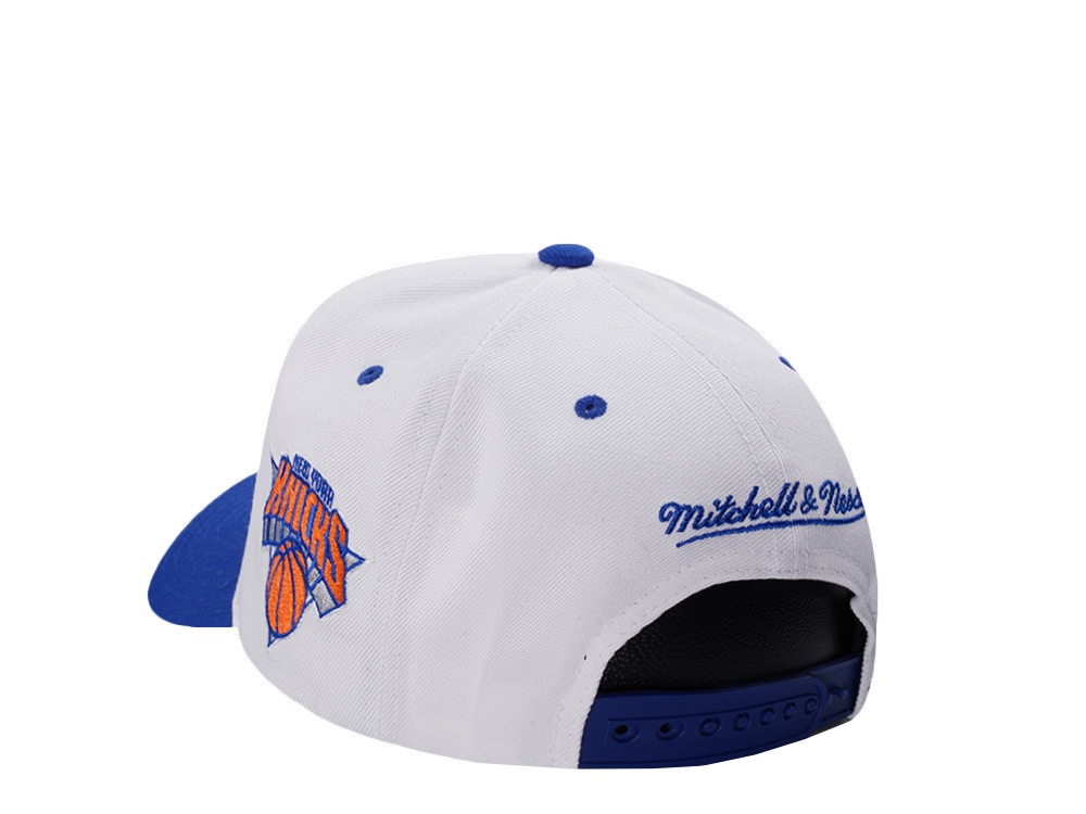 Mitchell & Ness New York Knicks NBA Playoffs 1996 Chrome Two Tone Editon Pro Crown Fit Snapback Hat