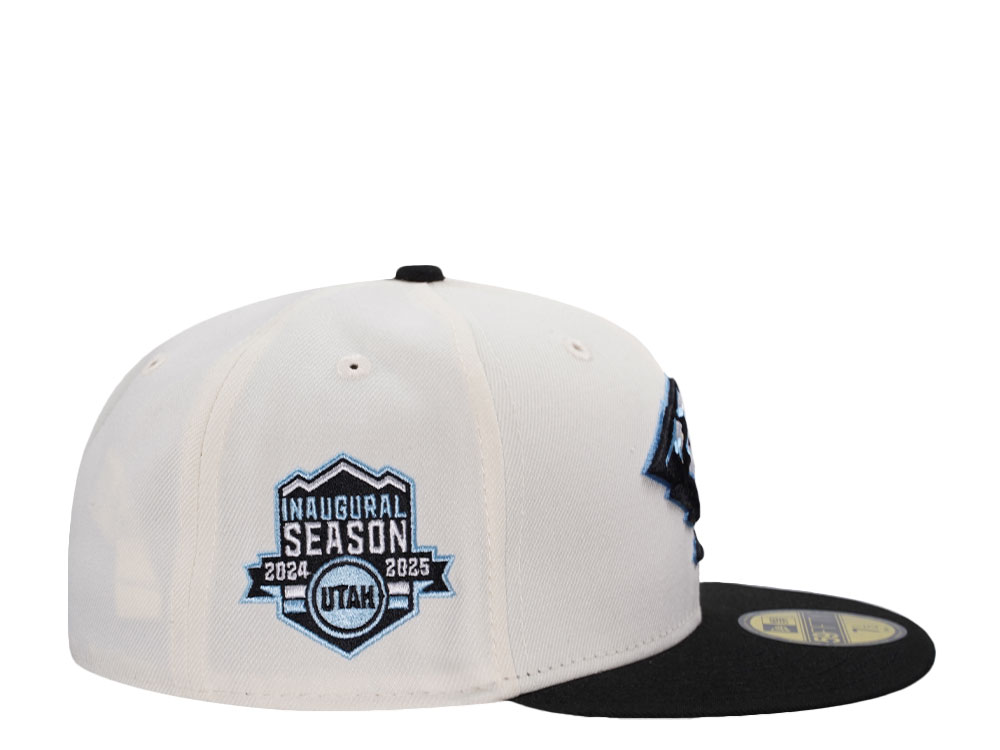 New Era Utah Mammoth Inaugural Season 2024 Chrome Two Tone Edition 59Fifty Fitted Hat