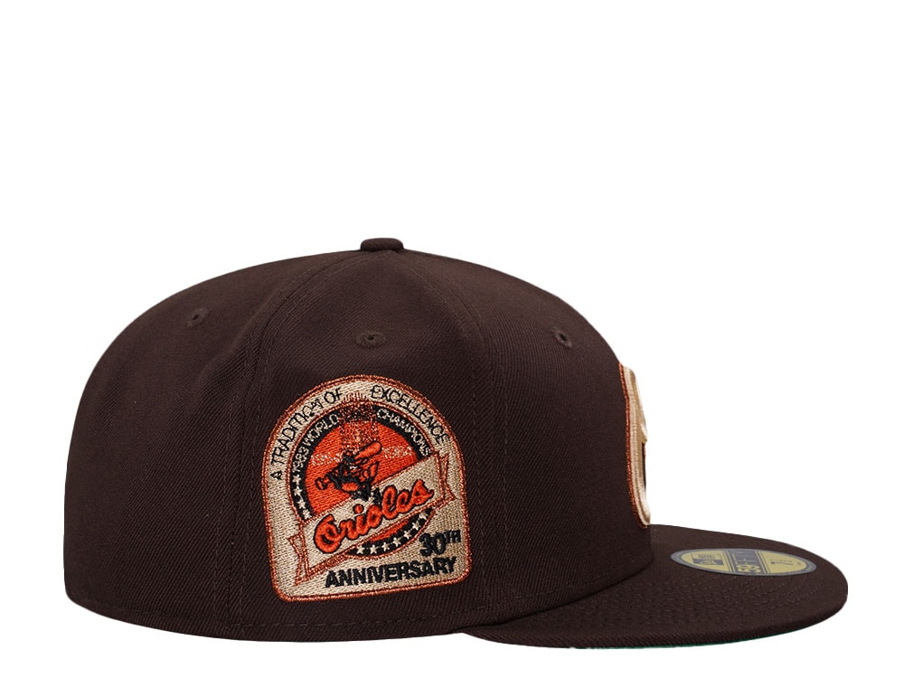 New Era Baltimore Orioles 30th Anniversary Chocolate Edition 59Fifty Fitted Hat