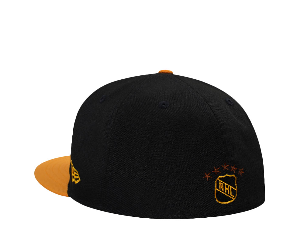 New Era Boston Bruins 80 Seasons Black Two Tone Edition 59Fifty Fitted Hat