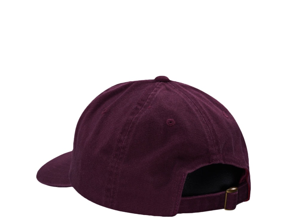 Brixton Logo Red Strapback Hat
