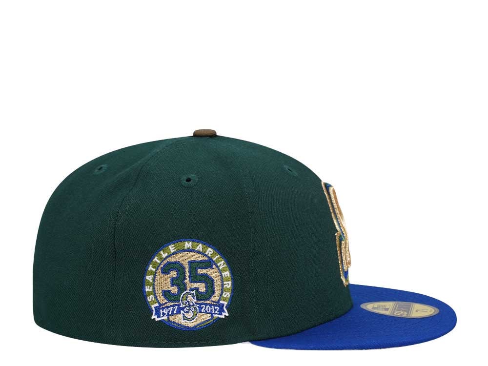 New Era Seattle Mariners 35th Anniversary Golden Real Tree Two Tone Edition 59Fifty Fitted Hat