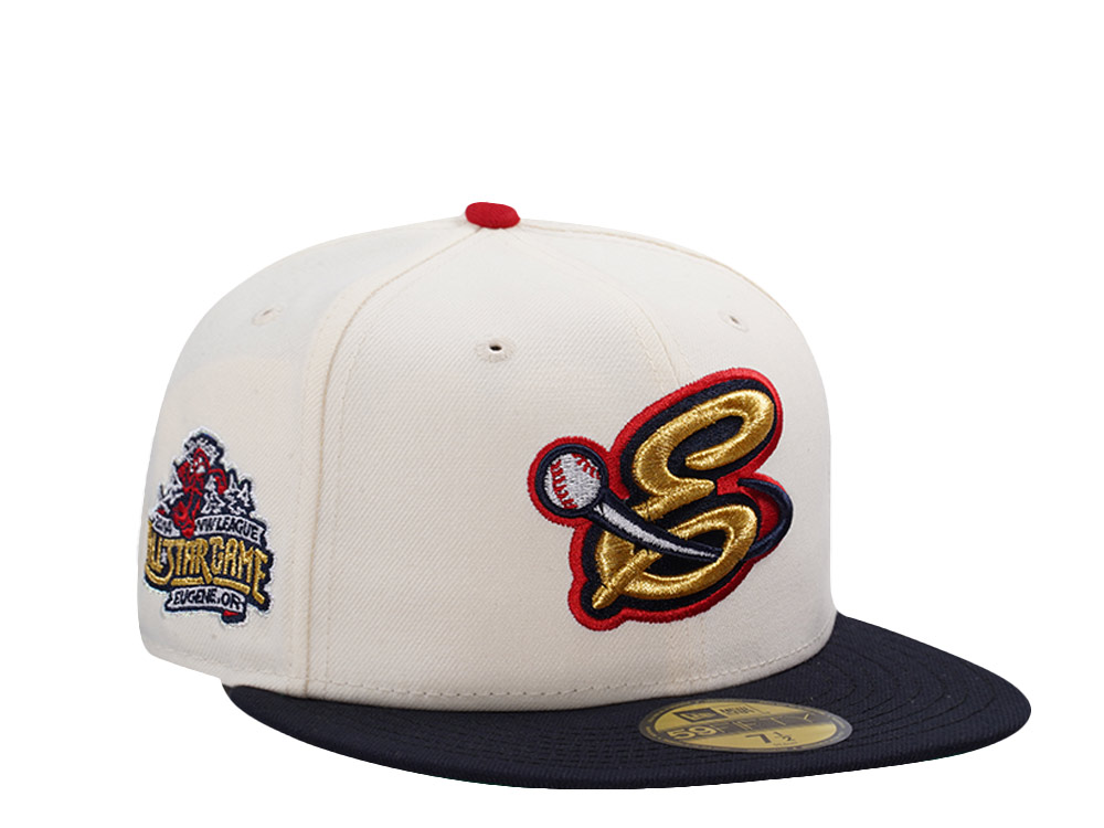 New Era Eugene Emeralds PK Park Chrome Two Tone Edition 59Fifty Fitted Hat