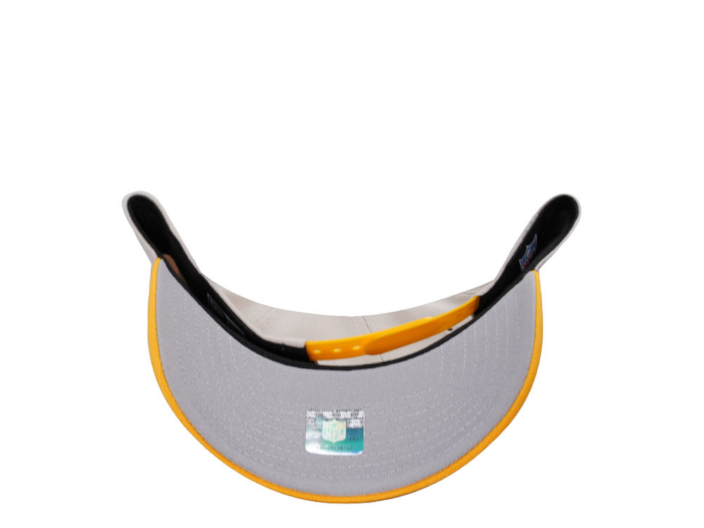 New Era Green Bay Packers Stone Two Tone 9Forty A Frame Snapback Hat