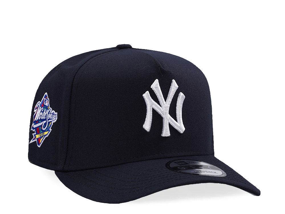 New Era New York Yankees World Series 1999 Navy Prime Edition 9Fifty A Frame Snapback Hat