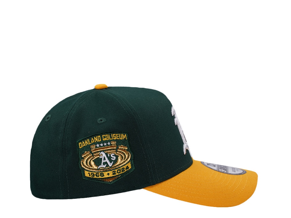 New Era Oakland Athletics Dark Green Two Tone Edition 9Forty A Frame Snapback Hat