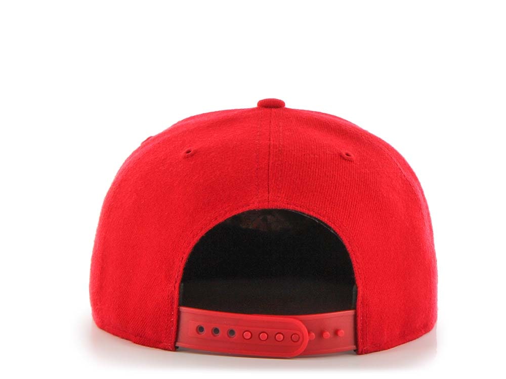 47Brand Detroit Red Wings Sure Shot Captain Snapback Hat