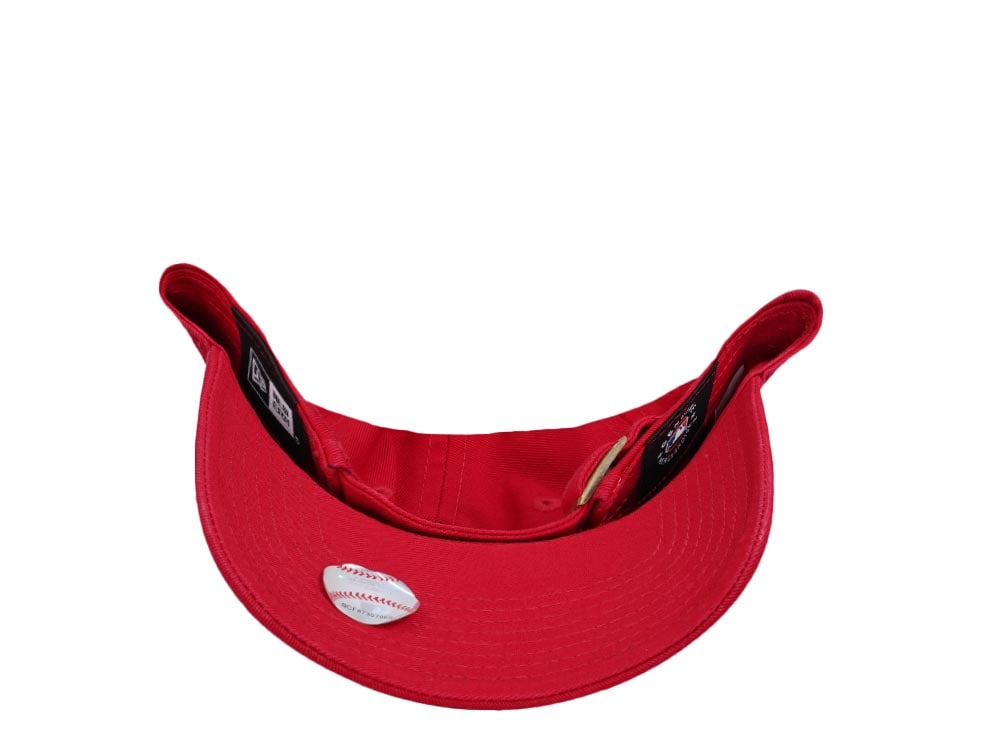 New Era Boston Red Sox Casual Classic Red Strapback Hat