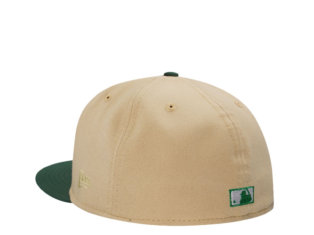 New Era Miami Marlins Stadium Patch Vegas Two Tone Metallic Edition 59Fifty Fitted Hat