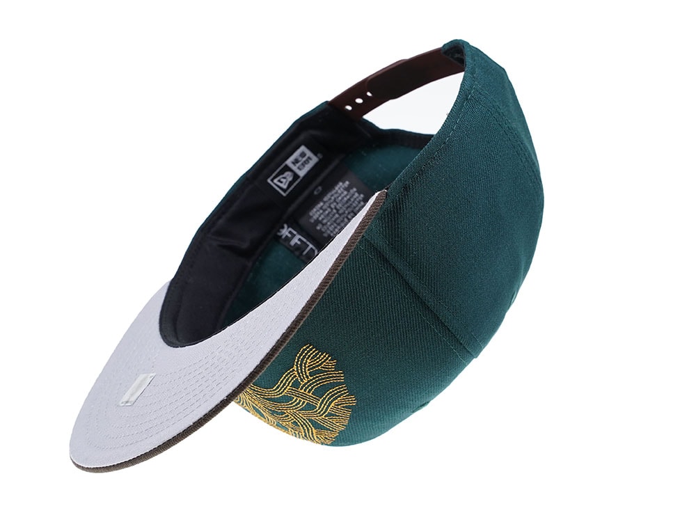 New Era Golden State Warriors Dark Green Edition 9Fifty Snapback Hat