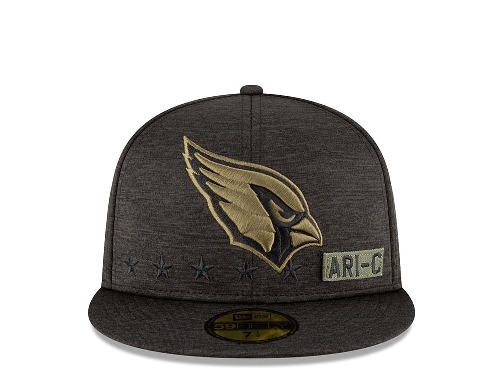 New Era Arizona Cardinals Salute to Service 2020 Fitted 59Fifty Hat