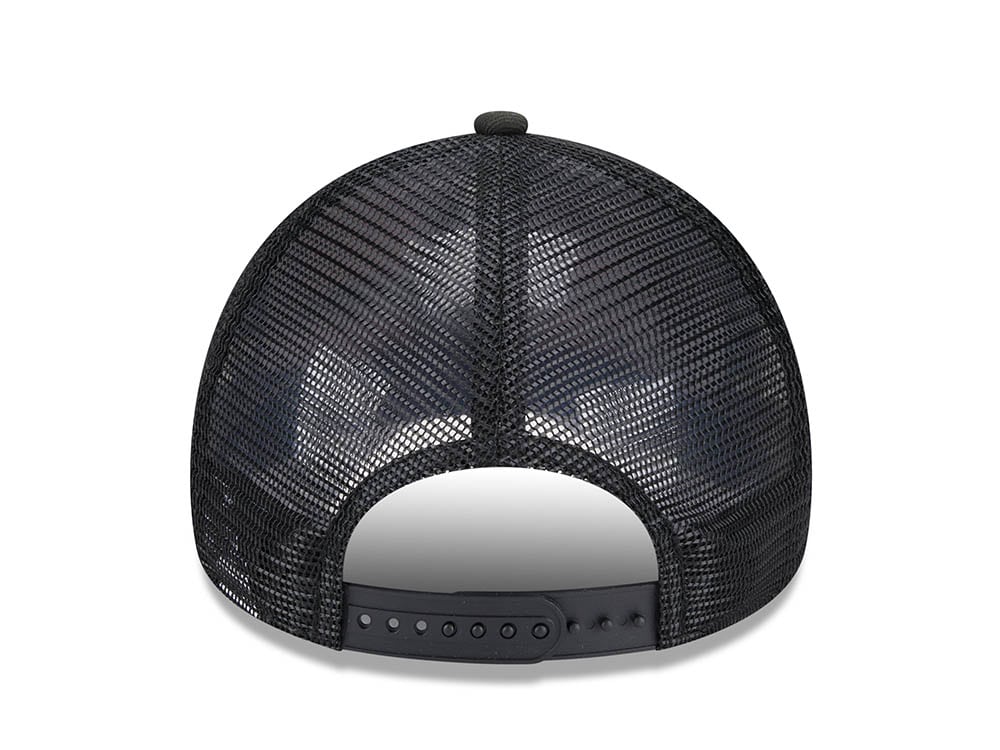 New Era Miami Heat NBA Tip Off 2024 Trucker 9Forty A Frame Snapback Hat