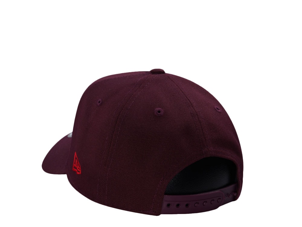 New Era Los Angeles Dodgers 40th Anniversary Maroon Prime Edition 9Forty A Frame Snapback Hat