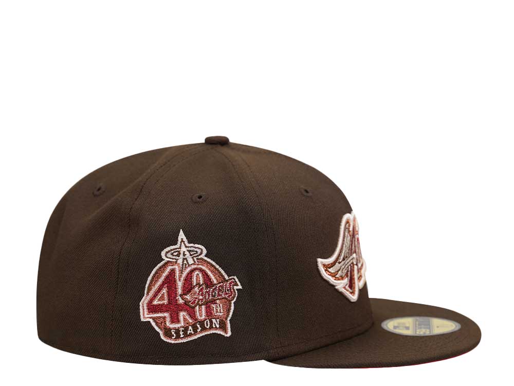 New Era Anaheim Angels 40th Anniversary Metallic Platinum New Era Anaheim Angels 40th Anniversary Metallic Platinum