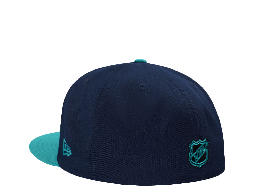 New Era New York Islanders 40th Anniversary Navy Two Tone Edition 59Fifty Fitted Hat