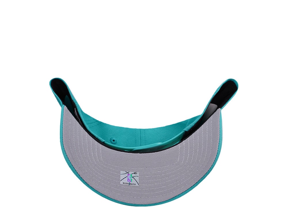 New Era Charlotte Hornets Love this Game Teal Prime Edition 9Forty A Frame Snapback Hat