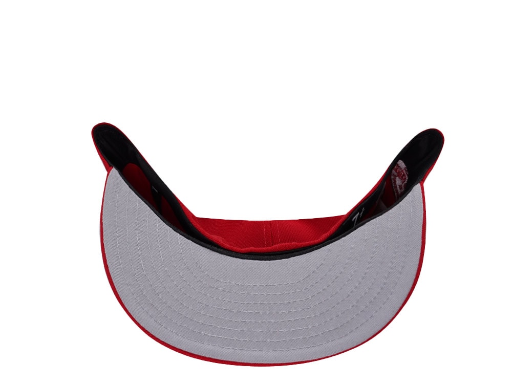 New Era Detroit Red Wings Metallic Farewell the Joe  Red Prime Edition 59Fifty Fitted Hat