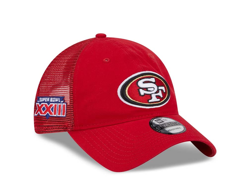 New Era San Francisco 49ers Super Bowl XXIII Trucker Edition 9Twenty Snapback Hat