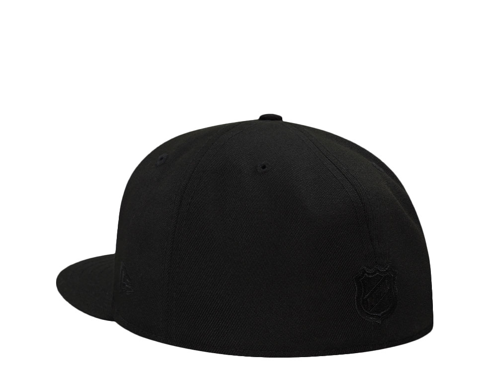 New Era Anaheim Ducks 30th Anniversary Blackout Orange Laser Prime Edition 59Fifty Fitted Hat