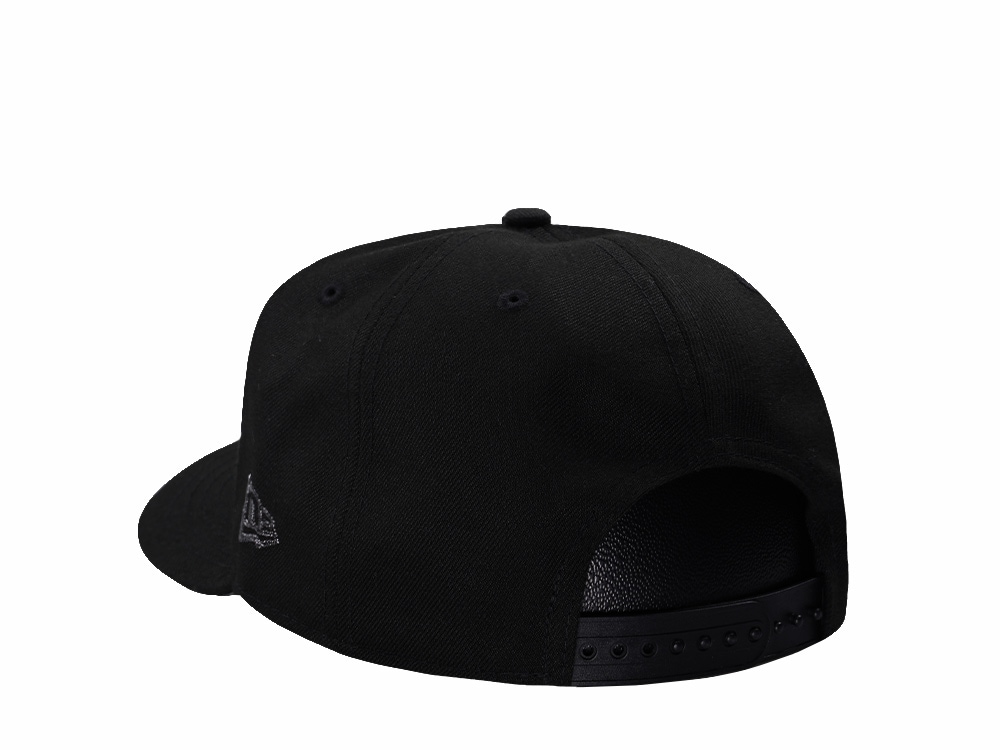 New Era Los Angeles Dodgers Back to Back Black Prime Edition 9Fifty A Frame Snapback Hat