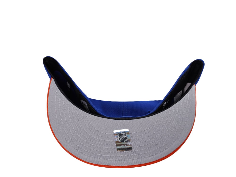 New Era Edmonton Oilers Heritage Classic 2016 Blue Two Tone Edition 59Fifty Fitted Hat