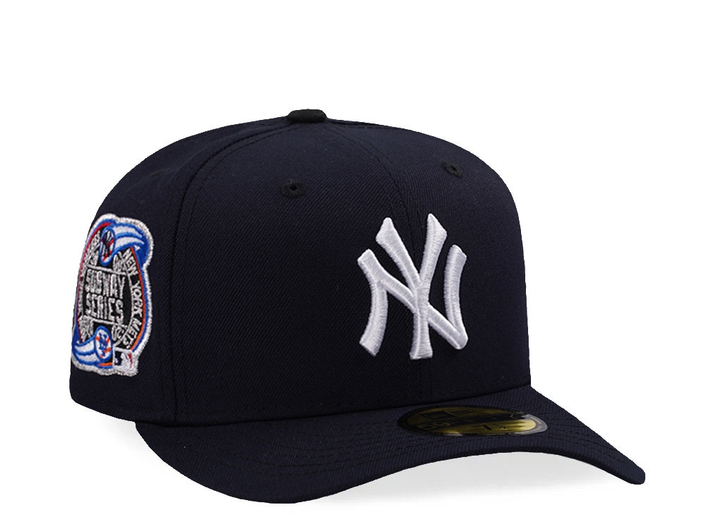 New Era New York Yankees World Series 2000 Navy Prime Edition 59Fifty Pre Curved Fitted Hat