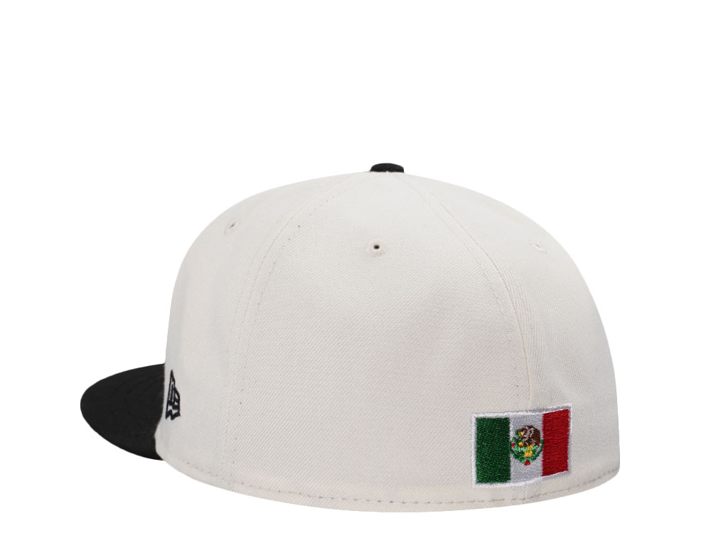 New Era Mexico Metallic Chrome Two Tone Edition 59Fifty Fitted Hat