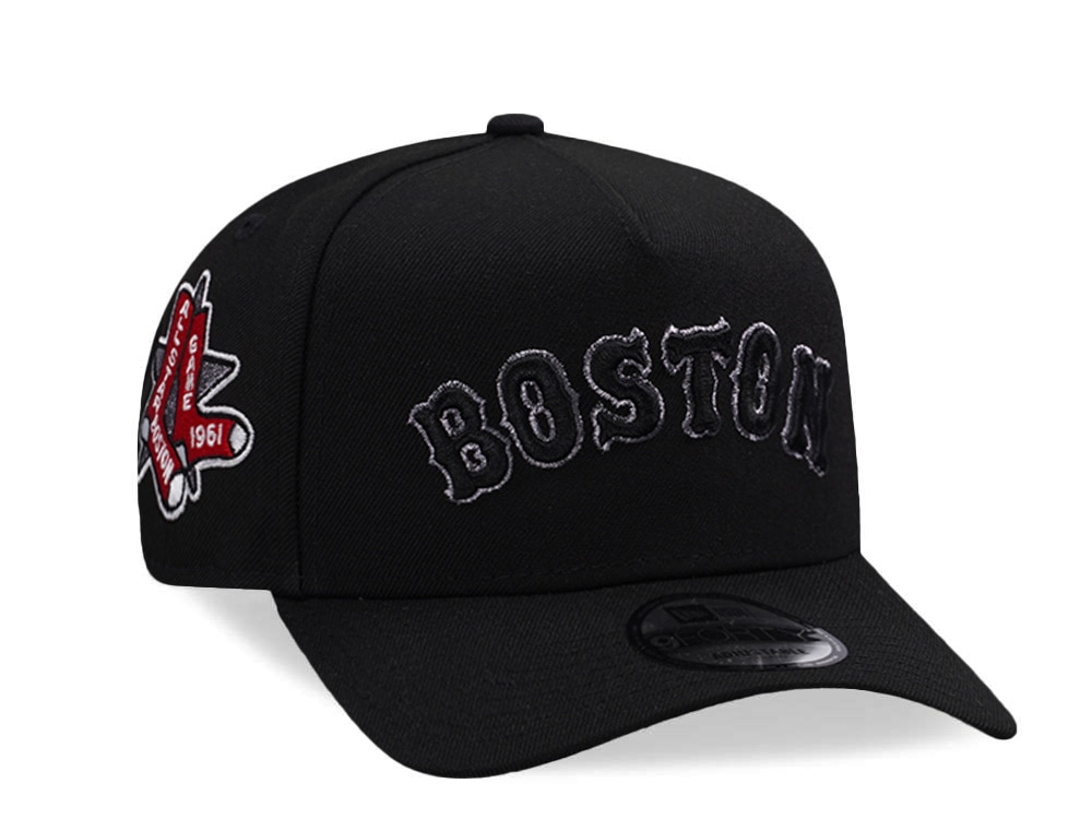 New Era Boston Red Sox All Star Game 1961 Black Prime Edition 9Forty A Frame Snapback Hat