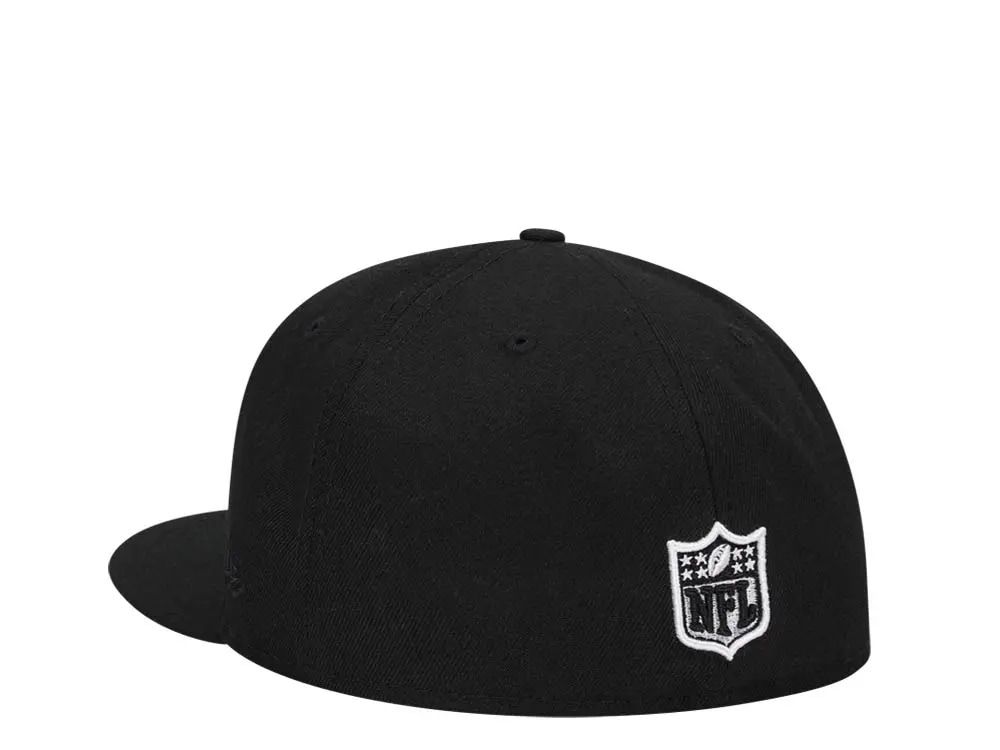New Era Las Vegas Raiders Inaugural Season 2020 Black Edition 59Fifty Fitted Hat