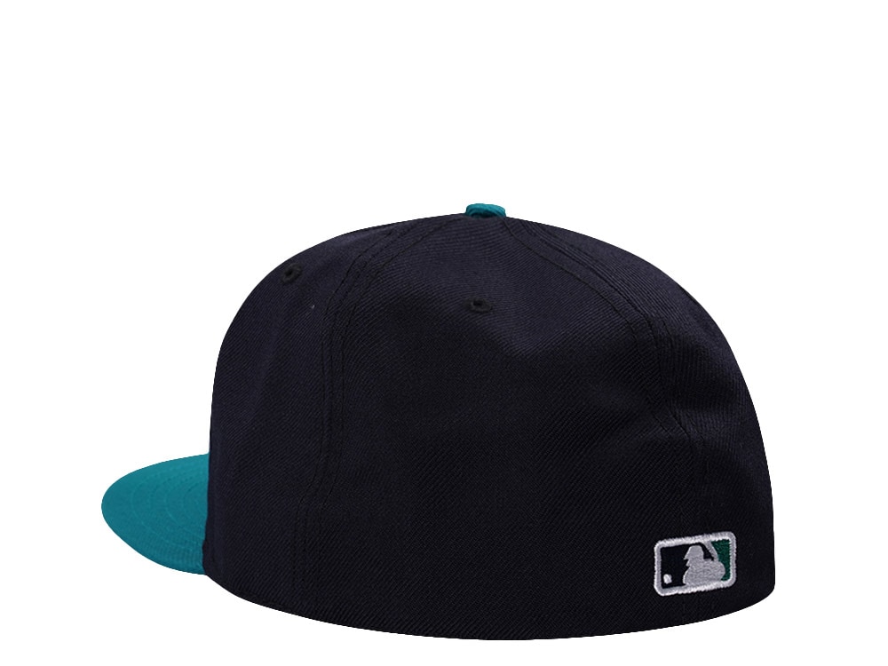 New Era Seattle Mariners Wool Authentic On-Field Green Two Tone Edition 59Fifty Fitted Hat