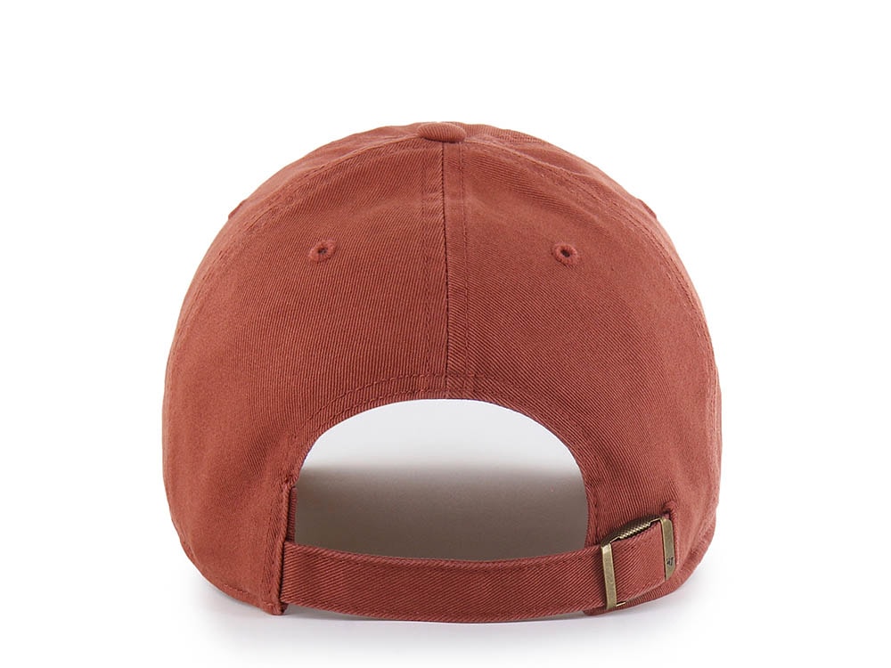 47 Brand Boston Red Sox Brown Edition Clean Up Strapback Hat