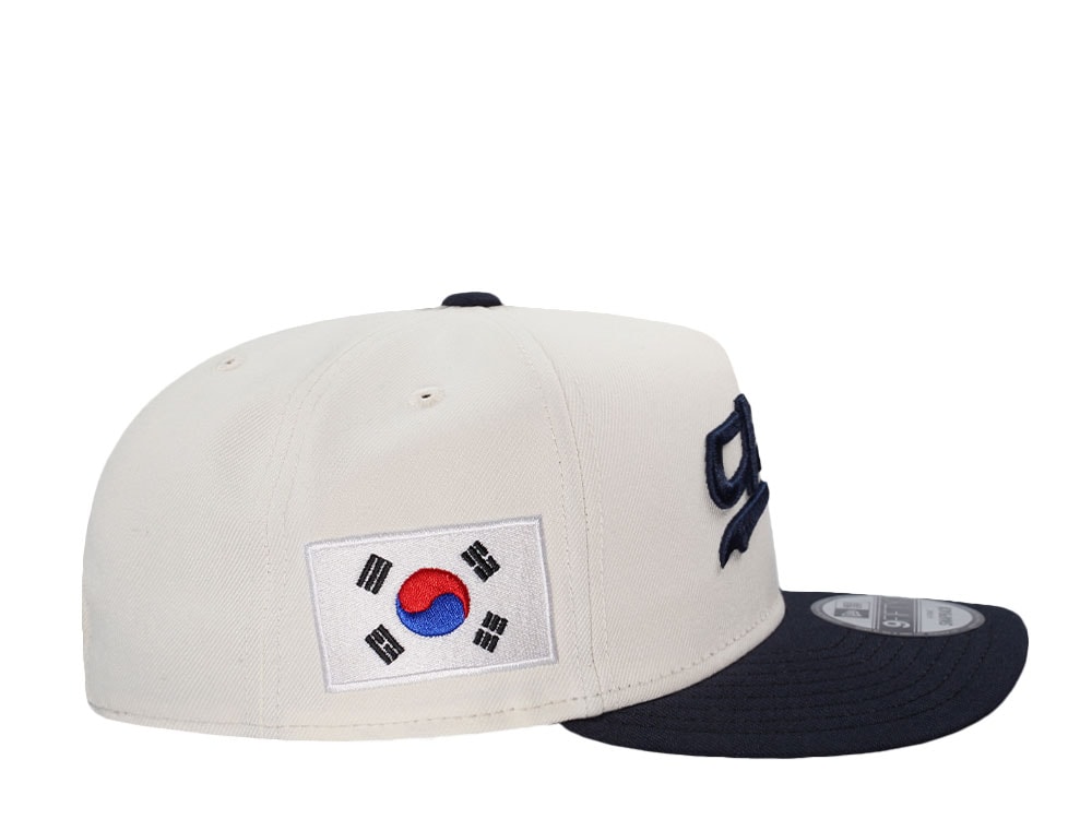 New Era Los Angeles Dodgers Korean Chrome Edition 9Fifty A Frame Snapback Hat