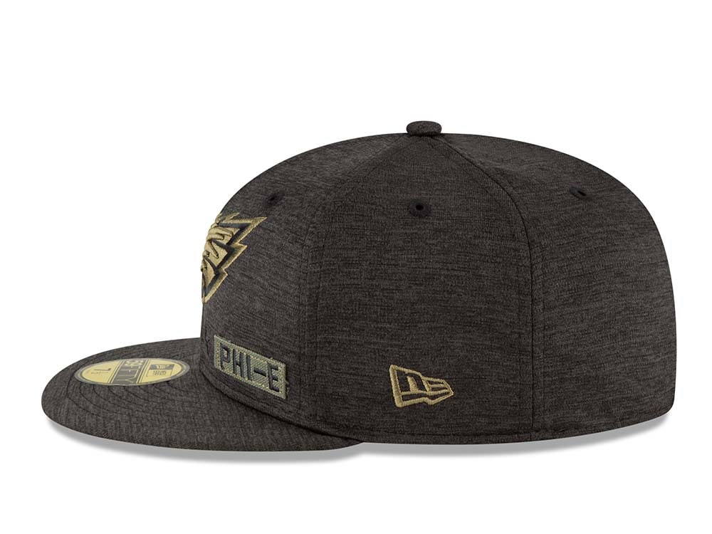 New Era Philadelphia Eagles Salute to Service 2020 Fitted 59Fifty Hat