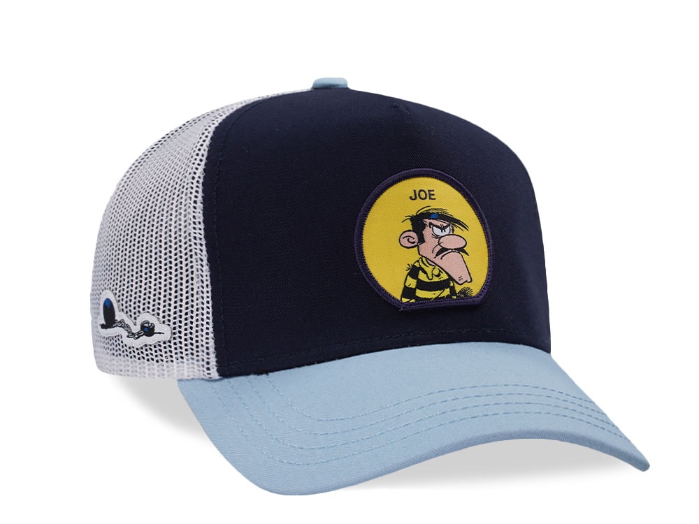 Capslab Lucky Luke Joe Navy Trucker Snapback Hat