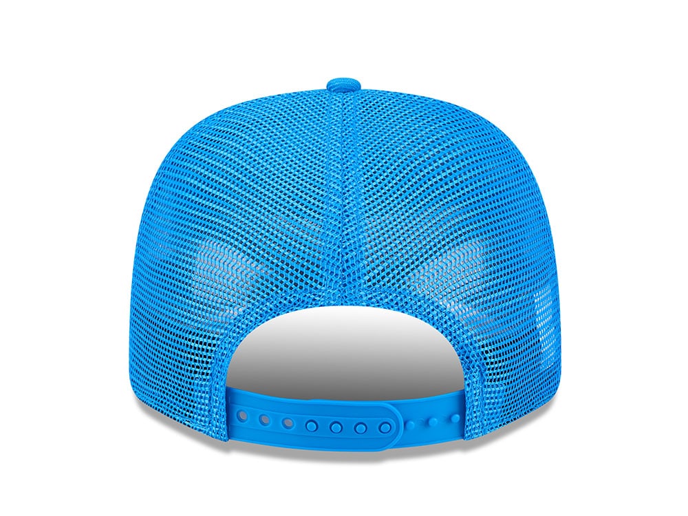 New Era Detroit Lions Blue Edition 9Seventy Trucker Snapback Hat