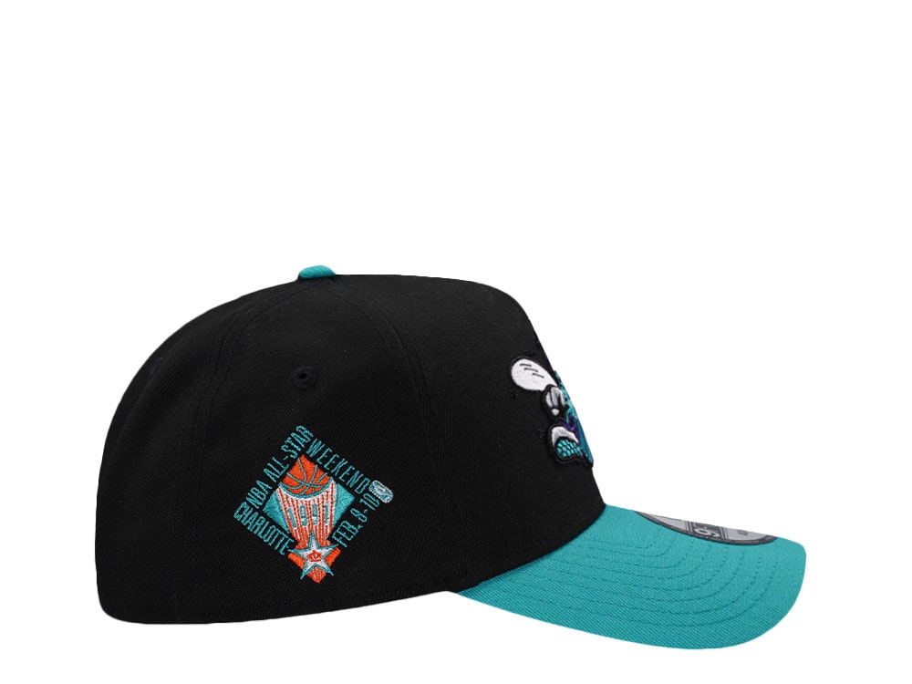 New Era Charlotte Hornets All Star Game 1991 Two Tone Edition 9Forty A Frame Snapback Hat