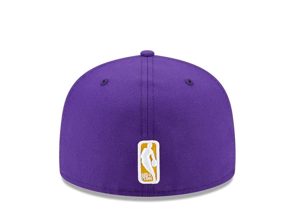 New Era Los Angeles Lakers 17x Champs Purple 59Fifty Fitted Hat