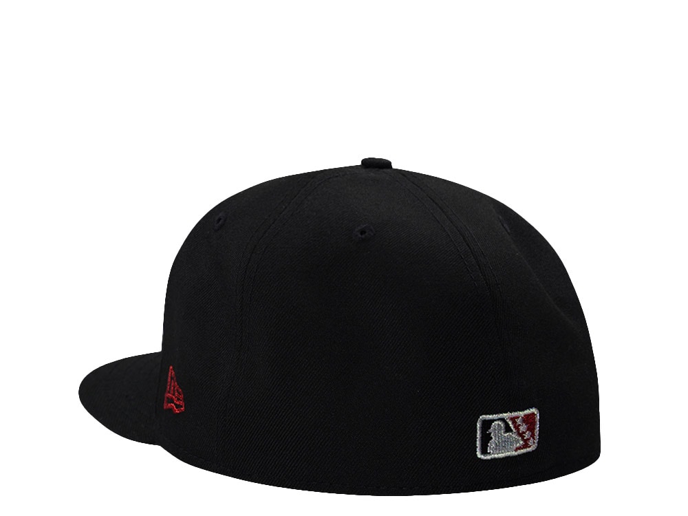 New Era Hickory Crawdads 25th Anniversary Black Prime Edition 59Fifty Fitted Hat
