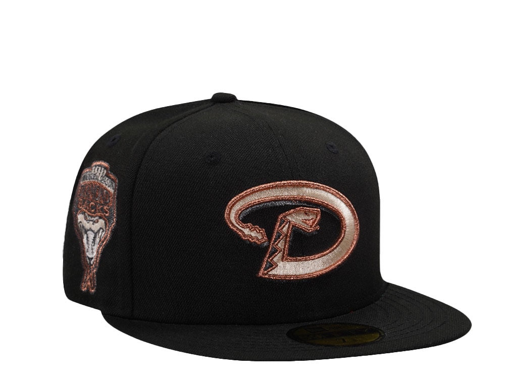 New Era Arizona Diamondbacks Inaugural Season 1998 Black Prime Edition 59Fifty Fitted Hat