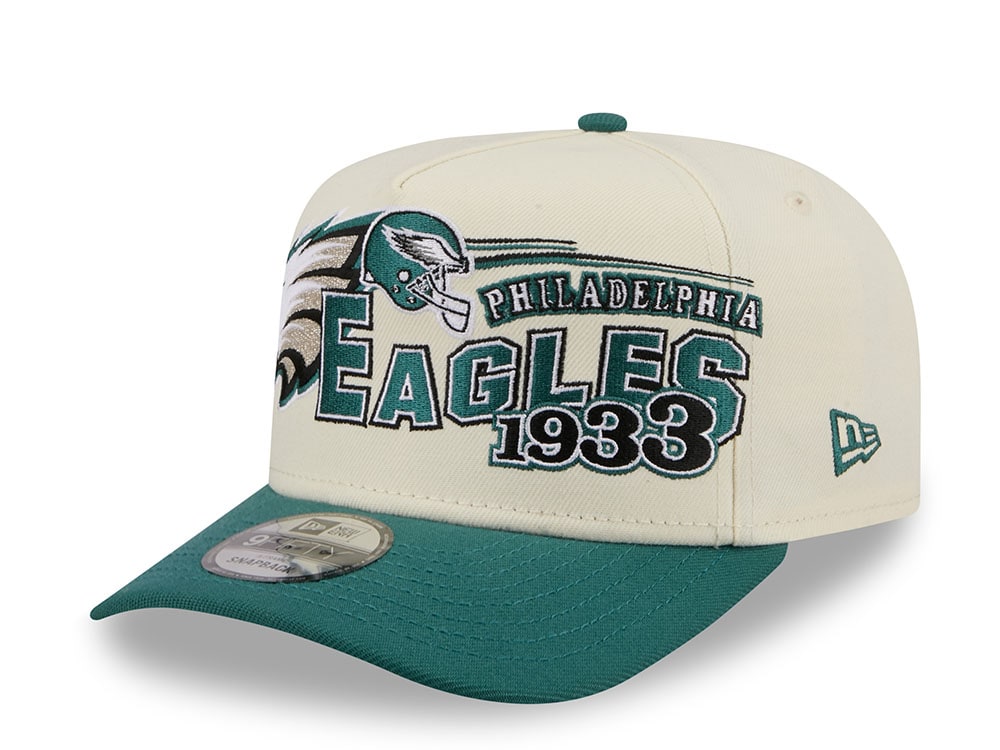 New Era Philadelphia Eagles Classic Logo Two Tone Edition 9Fifty A Frame Snapback Hat