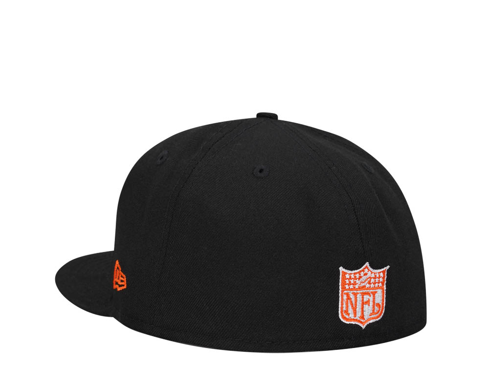 New Era Cincinnati Bengals Black Classic Edition 59Fifty Fitted Hat