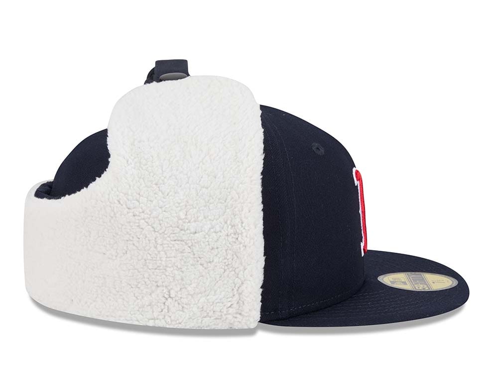 New Era Boston Red Sox Classic Navy 59Fifty Dogear Fitted Hat