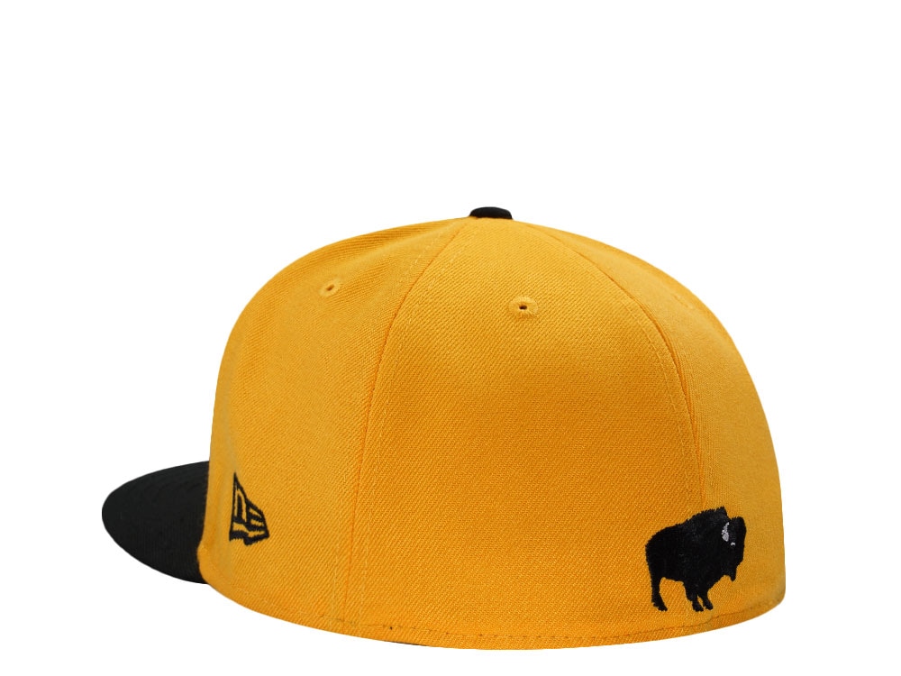 New Era Buffalo Bills 50th Anniversary Yellow Two Tone Edition 59Fifty Fitted Hat